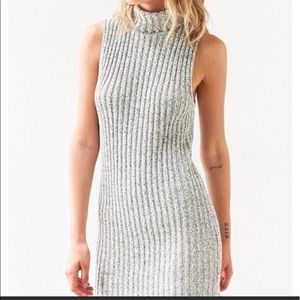 BDG Urban Outfitters Sleeveless Turtleneck Dress